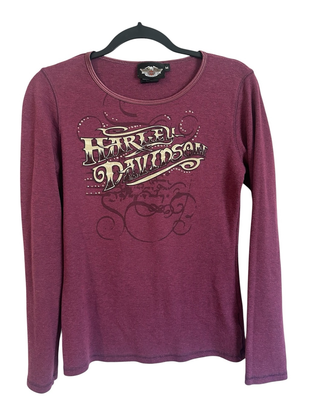 Harley Davidson long sleeve biker for life shirt size women’s medium